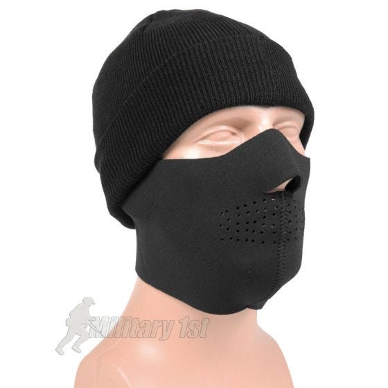Maska Neoprenowa Mil-Tec Half Face Czarna