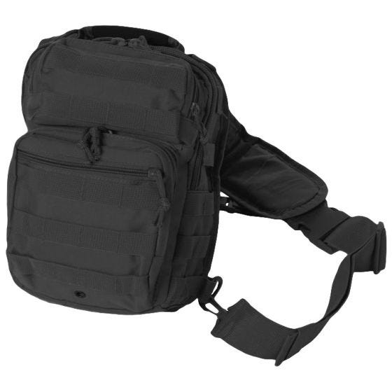 Plecak na Ramię Mil-Tec One Strap Mały Czarny