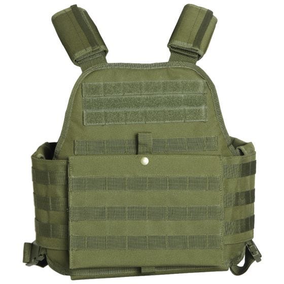 Kamizelka Taktyczna Mil-Tec Plate Carrier Oliwkowa