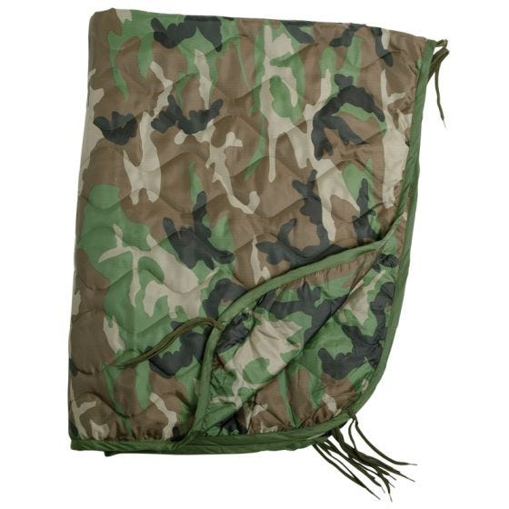 Podszewka Koc Mil-Tec Poncho Liner Woodland