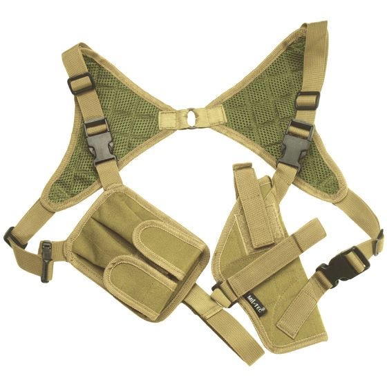 Uniwersalna Kabura na Szelkach Mil-Tec Cordura Coyote
