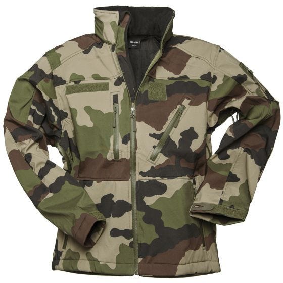 Kurtka Mil-Tec Softshell SCU 14 CCE