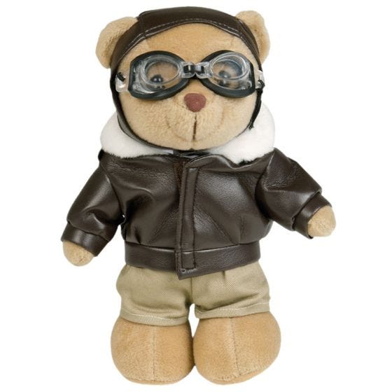 Maskotka Miś Mil-Tec Pilot