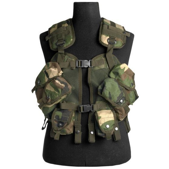 Kamizelka Taktyczna Mil-Tec US LBV Woodland