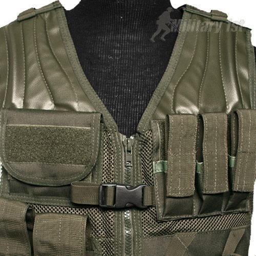 Kamizelka Taktyczna Mil-Tec USMC Oliwkowa