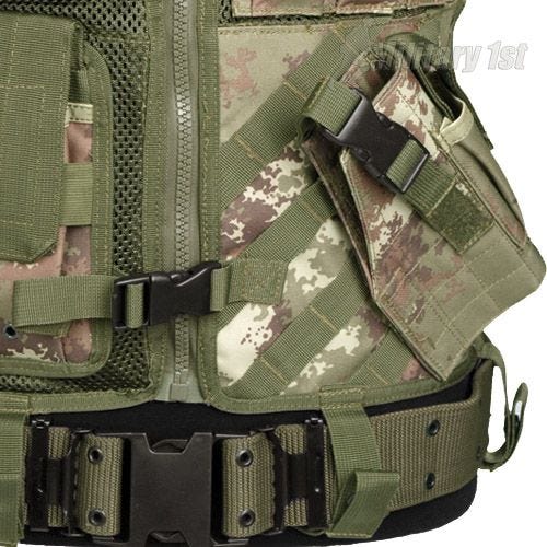Kamizelka Taktyczna Mil-Tec USMC Vegetato Woodland