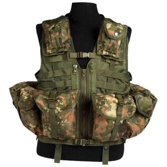 Kamizelka Taktyczna Mil-Tec Modular System Flecktarn