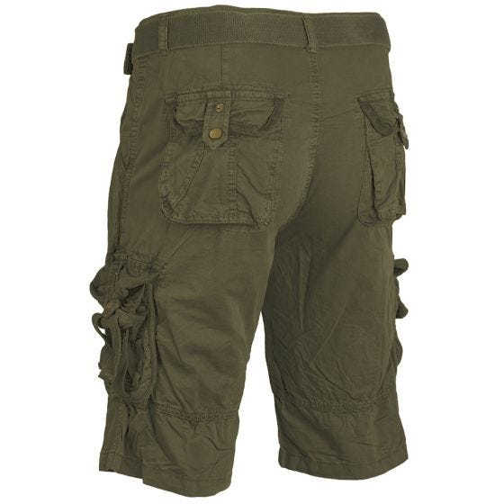 Szorty Mil-Tec Vintage Survival Oliwkowe