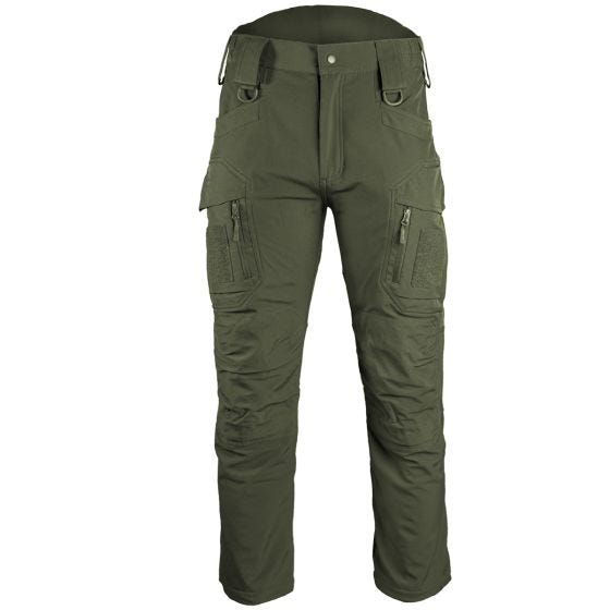 Spodnie Mil-Tec Assault Soft Shell Ranger Green