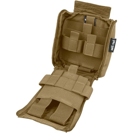 Kieszeń Uniwersalna Mil-Tec Individual First Aid Kit Laser Cut Dark Coyote