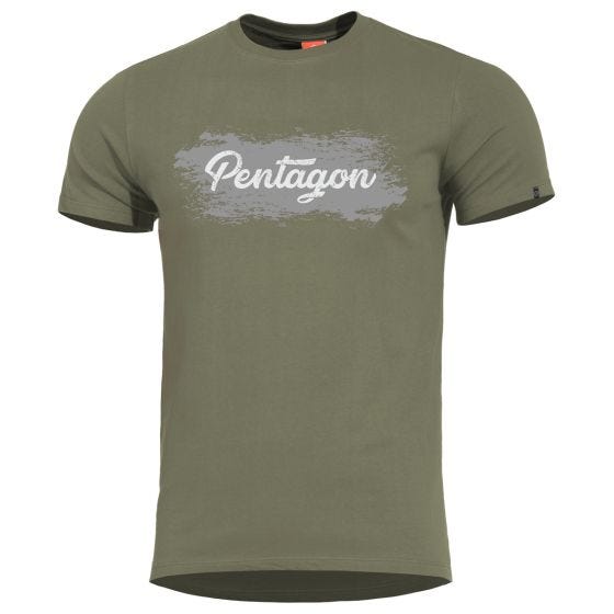 Koszulka T-shirt Pentagon Ageron Grunge Oliwkowy