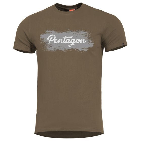 Koszulka T-shirt Pentagon Ageron Grunge Terra Brown
