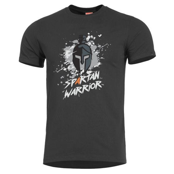 Koszulka T-shirt Pentagon Ageron Spartan Warrior Czarny