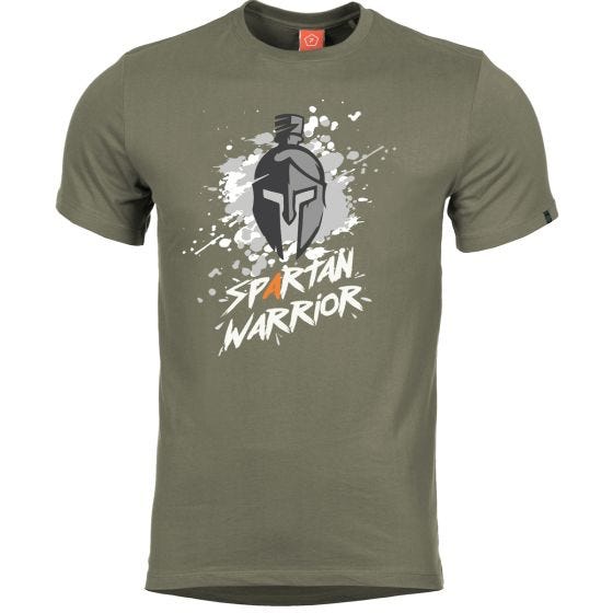 Koszulka T-shirt Pentagon Ageron Spartan Warrior Oliwkowy