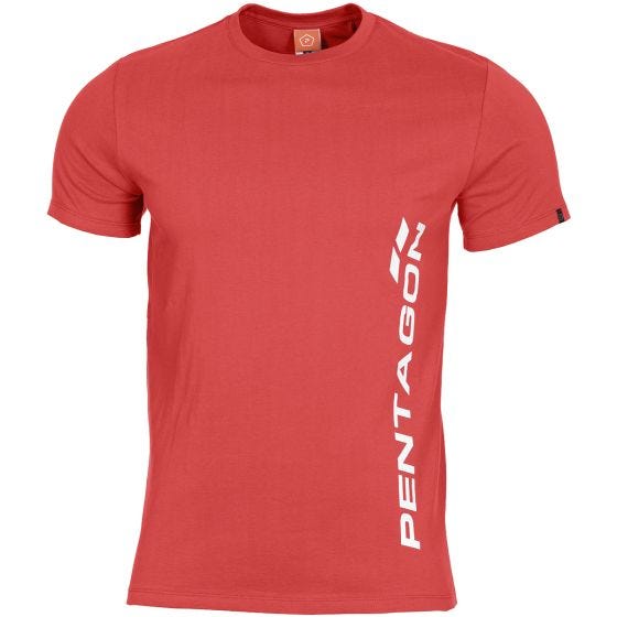 Koszulka T-shirt Pentagon Ageron Pentagon Vertical Lava Red