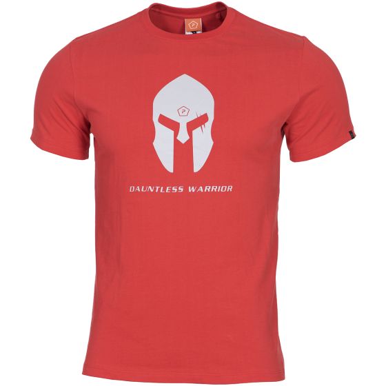 Koszulka T-shirt Pentagon Ageron Spartan Helmet Lava Red