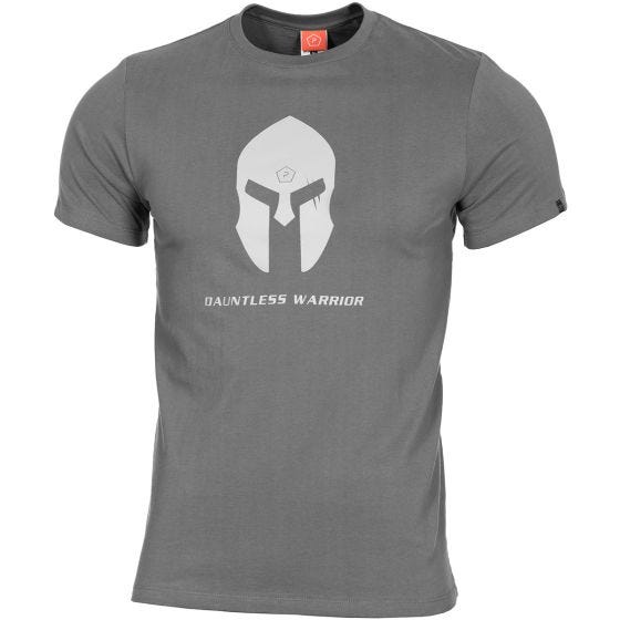 Koszulka T-shirt Pentagon Ageron Spartan Helmet Wolf Grey