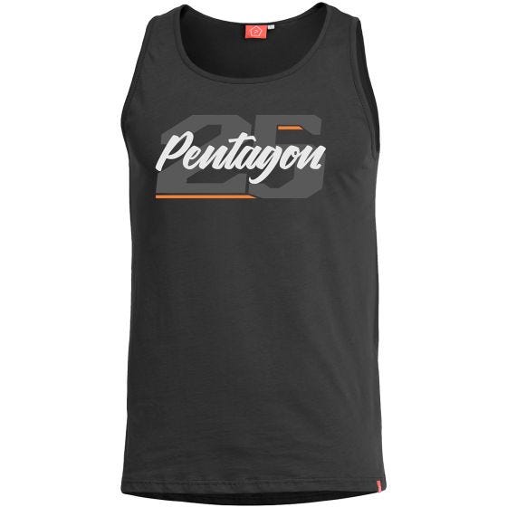 Koszulka bez rękawów Pentagon Astir Twenty Five Czarna