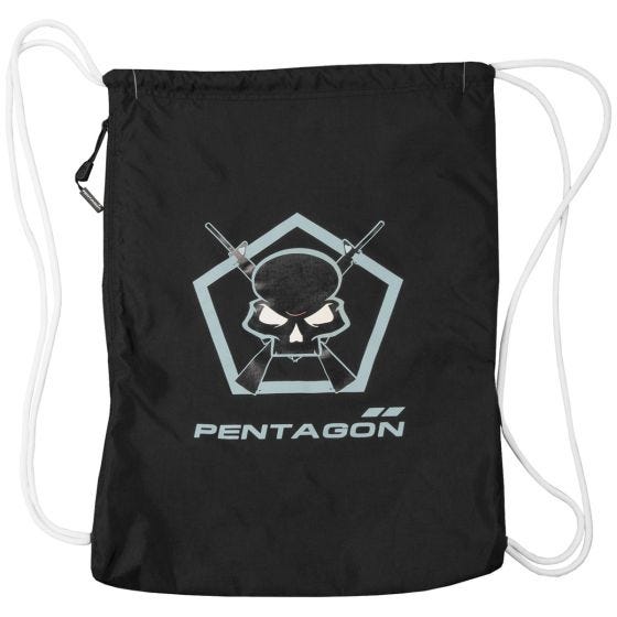 Worek Sportowy Pentagon Moho Gym Skull Czarny
