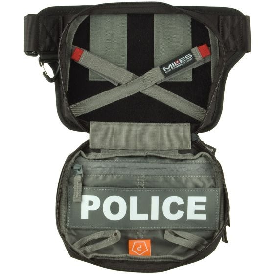 Torba Biodrowa Pentagon Runner Czarna