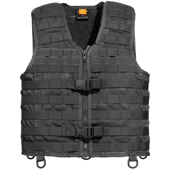 Kamizelka Taktyczna Pentagon Thorax 2.0 MOLLE Czarna