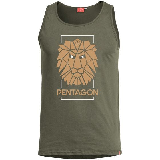 Koszulka bez rękawów Pentagon Astir Lion Oliwkowa