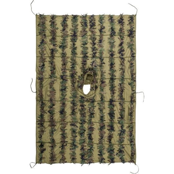 Helikon Leaf Ghillie Poncho US Woodland