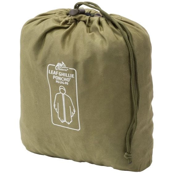 Helikon Leaf Ghillie Poncho US Woodland