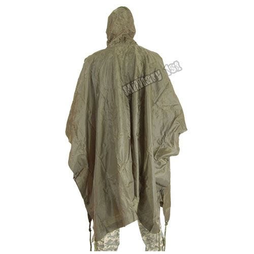 Poncho Przeciwdeszczowe Mil-Tec Ripstop Oliwkowe