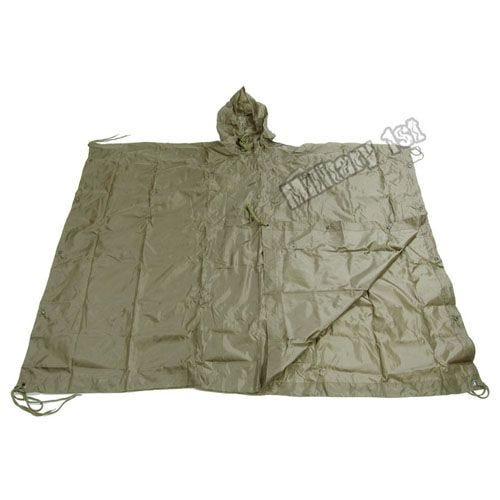 Poncho Przeciwdeszczowe Mil-Tec Ripstop Oliwkowe