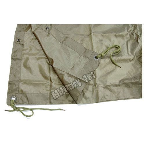 Poncho Przeciwdeszczowe Mil-Tec Ripstop Oliwkowe