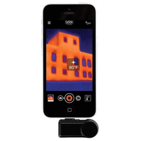 Kamera Termowizyjna Seek Thermal Compact XR iOS Czarna
