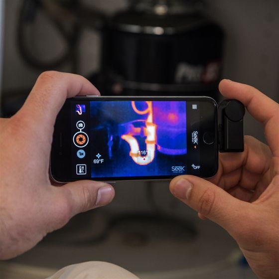 Kamera Termowizyjna Seek Thermal Compact XR iOS Czarna