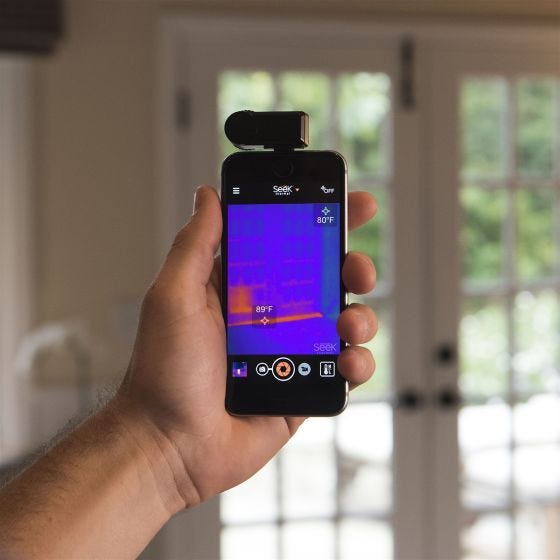 Kamera Termowizyjna Seek Thermal Compact XR iOS Czarna