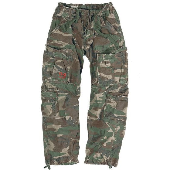 Spodnie Surplus Airborne Vintage Woodland