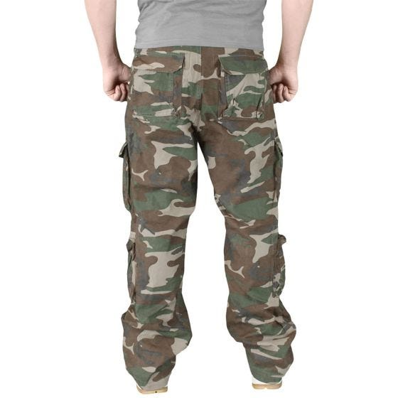 Spodnie Surplus Airborne Vintage Woodland