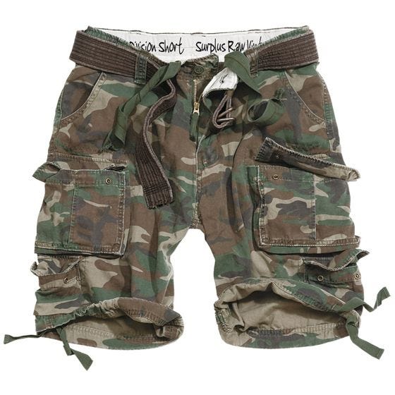 Szorty Surplus Division Woodland