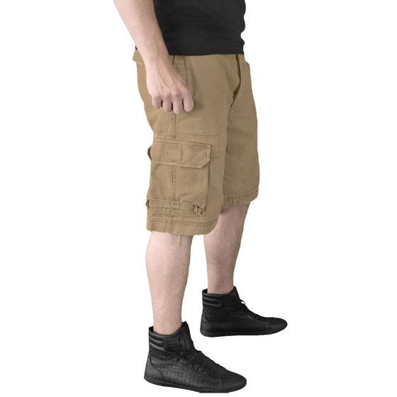 Szorty Surplus Vintage Washed Beżowe