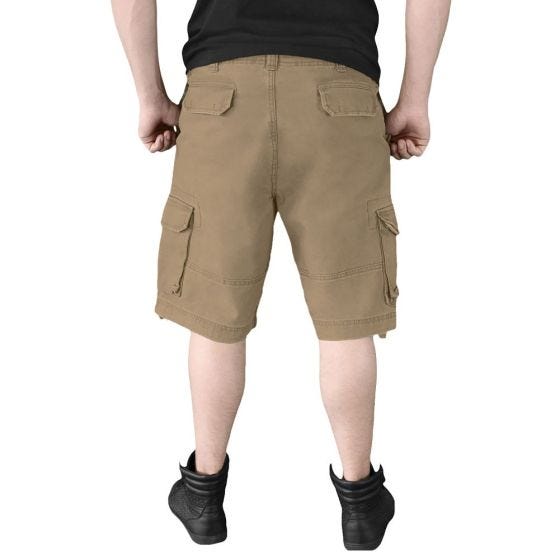 Szorty Surplus Vintage Washed Beżowe
