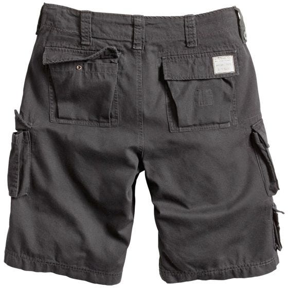 Szorty Surplus Trooper Black Washed