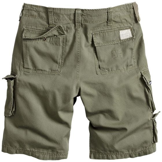 Szorty Surplus Trooper Olive Washed