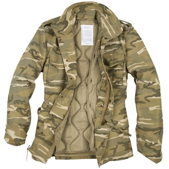 Kurtka Polowa Surplus US M65 Desert Light