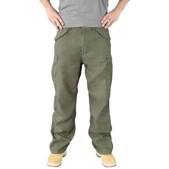 Spodnie Surplus Vintage Fatigues Oliwkowe