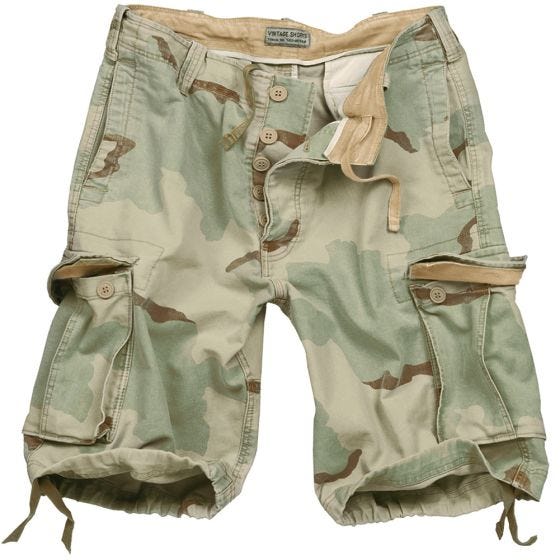 Szorty Surplus Vintage Washed 3-Desert