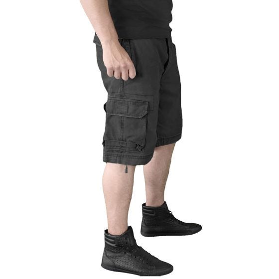 Szorty Surplus Vintage Washed Czarne
