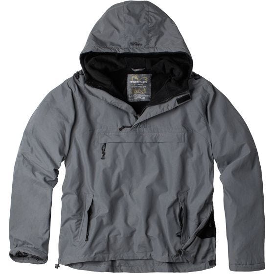 Kurtka Kangurka Surplus Windbreaker Szara
