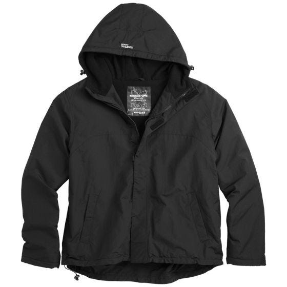 Kurtka Surplus Windbreaker Zipper Czarna