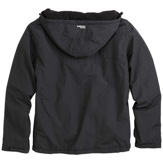 Kurtka Surplus Windbreaker Zipper Czarna