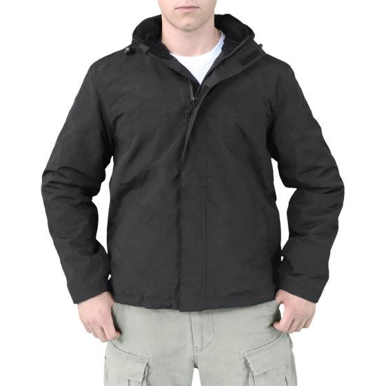 Kurtka Surplus Windbreaker Zipper Czarna