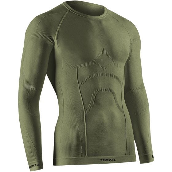 Koszulka Termoaktywna Tervel Comfortline Długi Rękaw Military